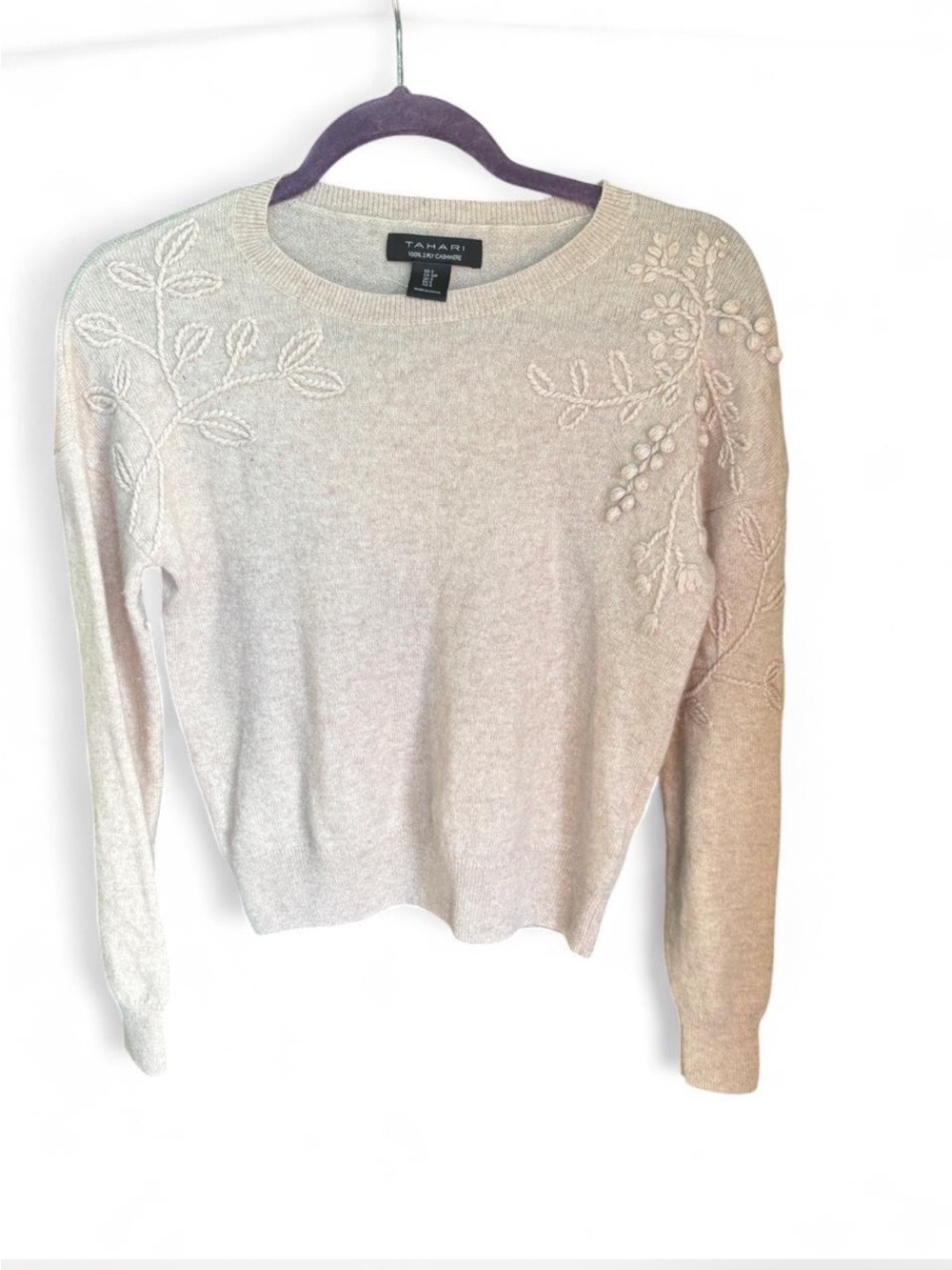 Soft Cashmere 2 ply delicate old money aesthetic luxury Sweater Small
